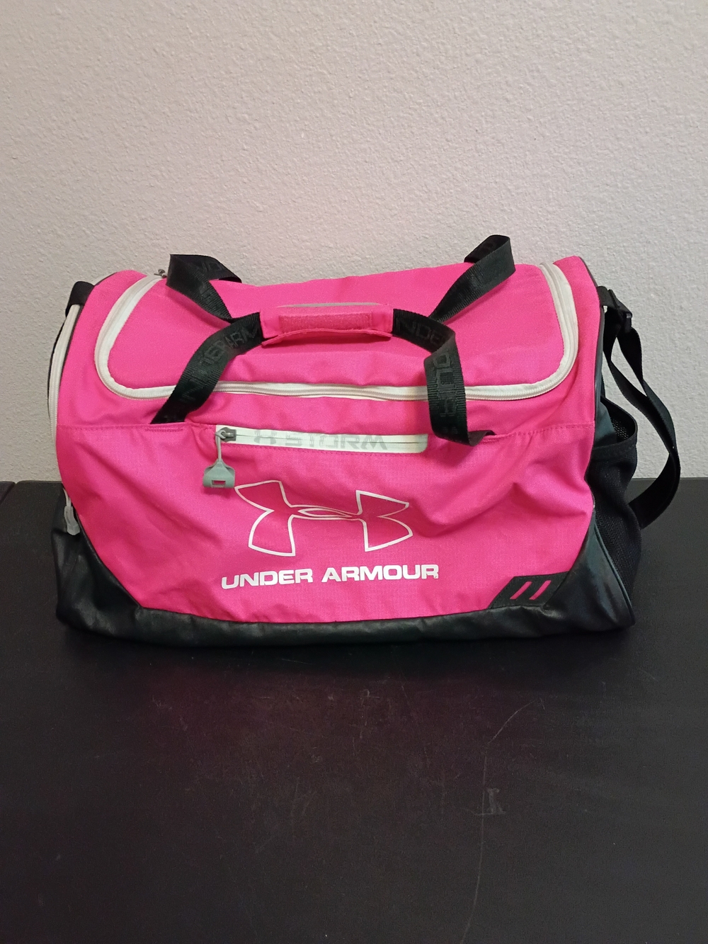 Under Armour Storm Undeniable Duffle Bag Water-Resistant Gym & Travel Bag - Pink